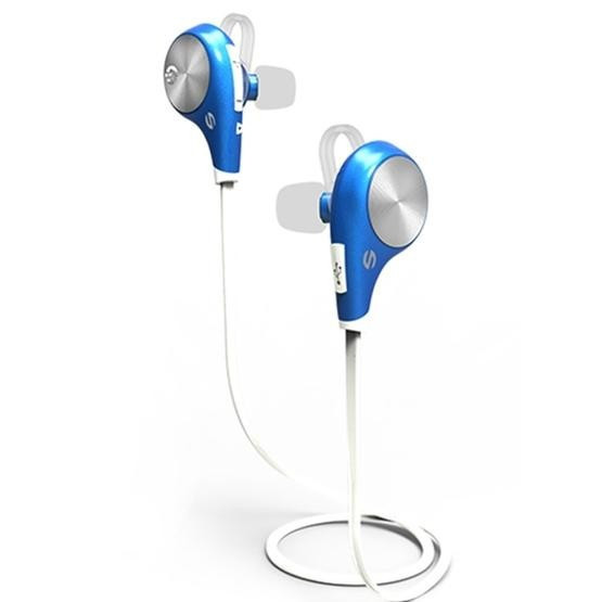 Universe IPX4 Waterproof Sports Wireless Bluetooth V4.1 Earphone Stereo Blue