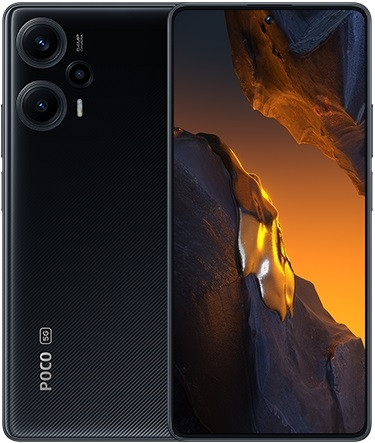 Xiaomi Poco F5 5G Dual Sim 256GB Black (12GB RAM) - Global Version