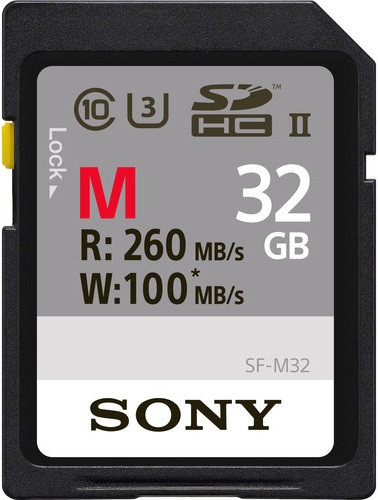 Sony SF-M32 32GB 260MB/s SDHC UHS-II Class 10