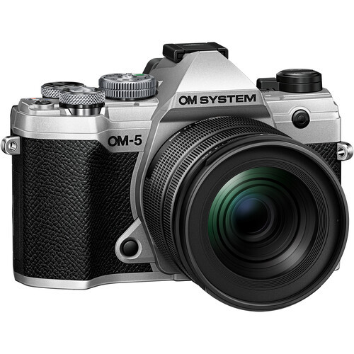Olympus OM System OM-5 Mirrorless Camera Kit (12-45mm f/4 PRO) Silver
