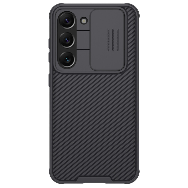 NILLKIN Black Mirror Pro Series Camshield Phone Case for Samsung Galaxy S23 (Black)