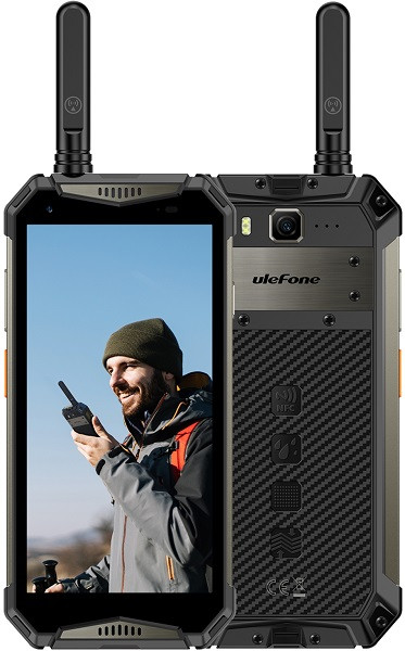 Ulefone Armor 20WT Walkie Talkie Rugged Phone Dual Sim 256GB Black (20GB RAM)