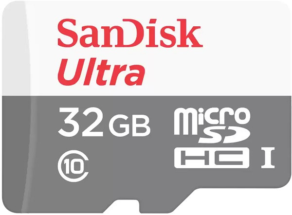 Sandisk 32GB Ultra 100MB/s MicroSDHC (Class 10)