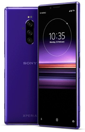 Sony Xperia 1 J9110 128 ГБ Фиолетовый (6 ГБ ОЗУ) + БЕСПЛАТНЫЕ AKG Y500 Беспроводные наушники