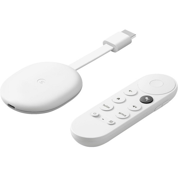 Chromecast Google TV 4K Snow クロームキャスト - テレビ