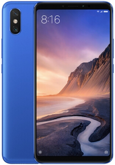 Xiaomi Mi Max 3 Dual Sim 128 ГБ синий (6 ГБ ОЗУ)