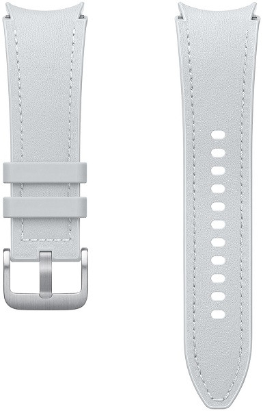 Samsung Galaxy Watch 6 Hybrid Leather Band (20mm) S/M Silver