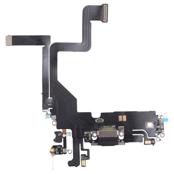 Charging Port Flex Cable for iPhone 14 Pro (Black)