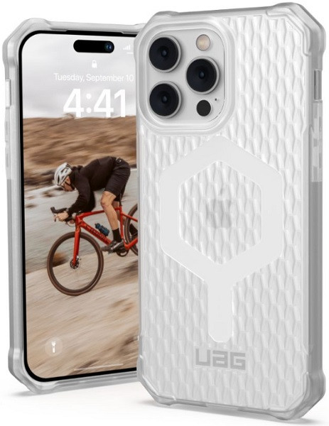 UAG Essential Armor Magnetic Drop Protection Slim Lightweight Case for iPhone 14 Pro (Frosted Ice)