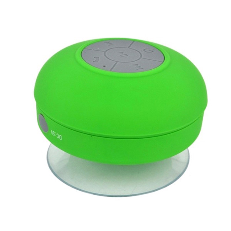 Мини Портативный сабвуфер Душ Беспроводная Водонепроницаемая колонка Bluetooth (зеленый)