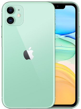Apple, iPhone 11, 128 ГБ, зеленый (eSIM)