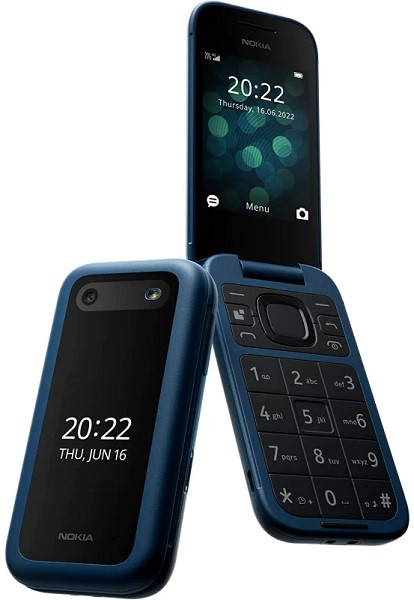 Nokia 2660 Flip Dual Sim 128MB Blue (48MB RAM)