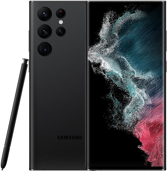 Samsung Galaxy S22 Ultra 5G SM-S908E Dual Sim 128GB Phantom Black (8GB RAM) - Support eSIM