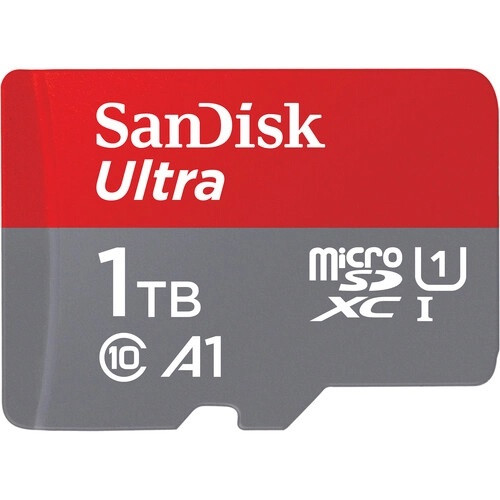 Sandisk A1 Ultra 1TB 120MBs Micro SDHC (Class 10)