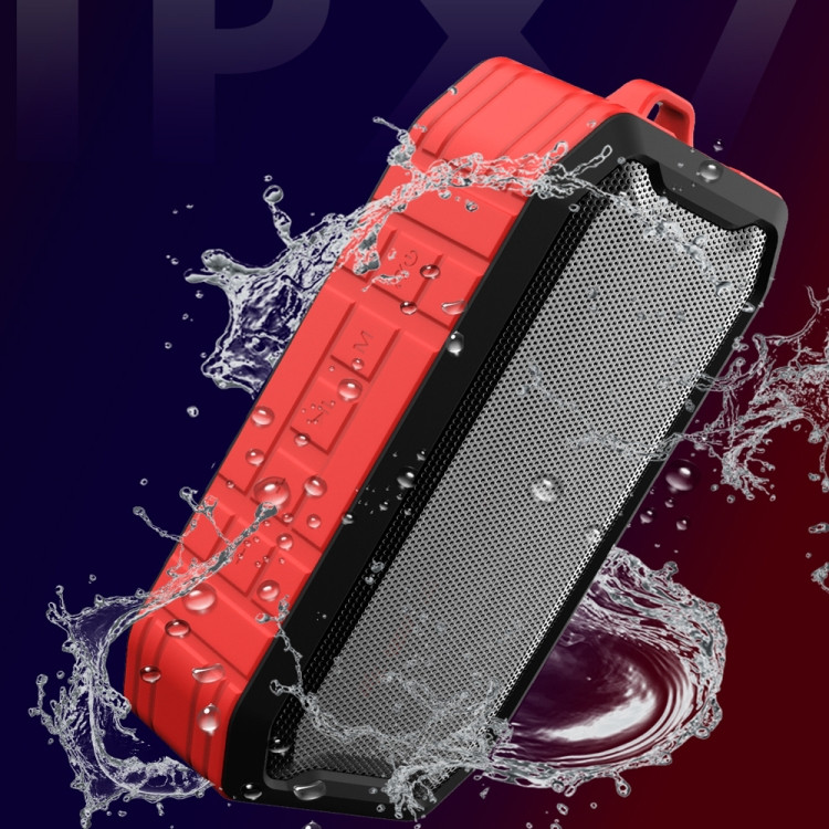 M3 Беспроводные Bluetooth-динамики Водонепроницаемый портативный наружный громкоговоритель Mini Box Динамик (красный)