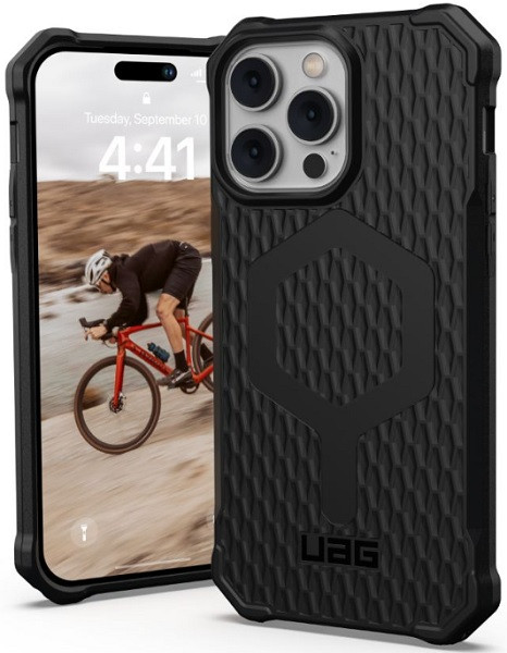 UAG Essential Armor Magnetic Drop Protection Slim Lightweight Case for iPhone 14 Pro (Black)