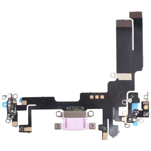 Charging Port Flex Cable for iPhone 14 (Purple)