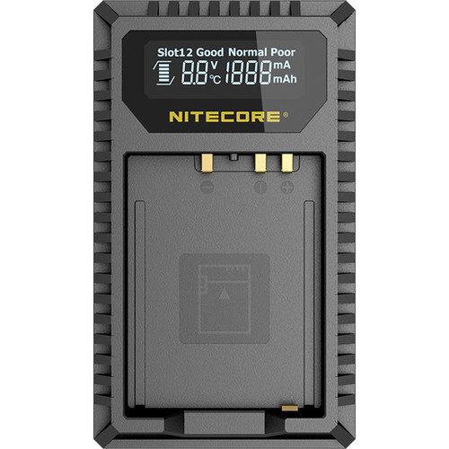Nitecore FX1 Dual Slot USB Charger for Fuji NP-W126 Battery