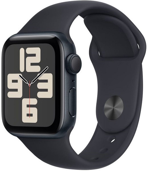 Apple Watch SE GPS + Cellular 44mm Midnight Aluminium Case with S/M Midnight Sport Band