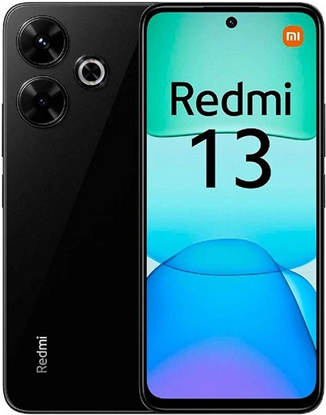 Xiaomi Redmi 13 Dual Sim 128GB Midnight Black (6GB RAM) - Global Version