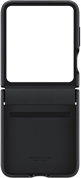 Samsung Galaxy Z Flip 5 Flap Eco-Leather Case Black
