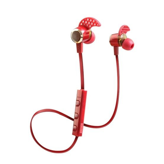 KIN-88 In-Ear Wire Control Sport Wireless Bluetooth Earphones (Red)
