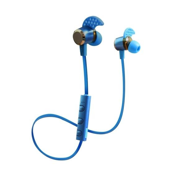KIN-88 In-Ear Wire Control Sport Wireless Bluetooth Earphones (Blue)