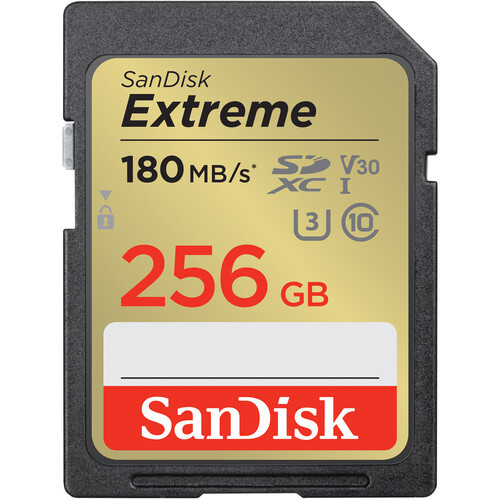 Sandisk 256GB Extreme PRO 200MB/s SDXC UHS-I