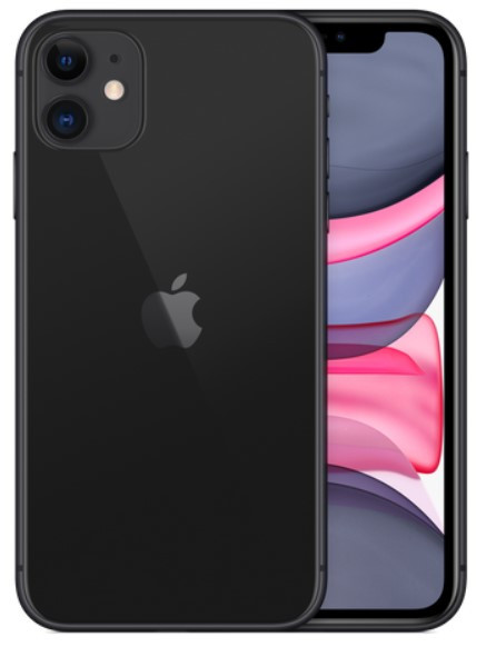 Apple iPhone 11, 128ГБ, черный (eSIM)