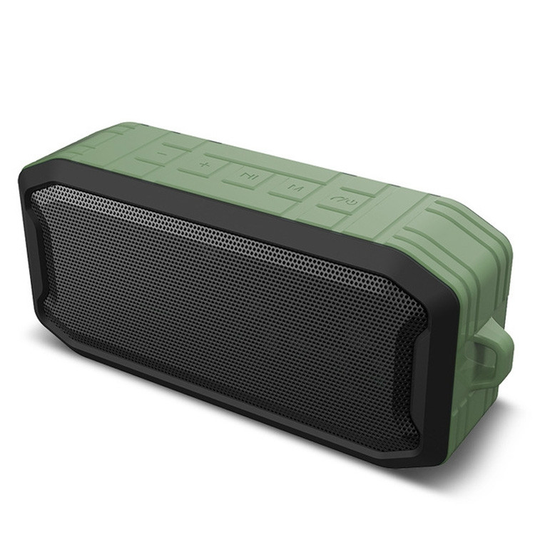 M3 Беспроводные Bluetooth-динамики Водонепроницаемый портативный наружный громкоговоритель Mini Box Speaker (зеленый)