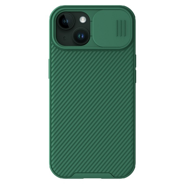 NILLKIN CamShield Pro Magnetic Magsafe Phone Case for iPhone 15 (Green)