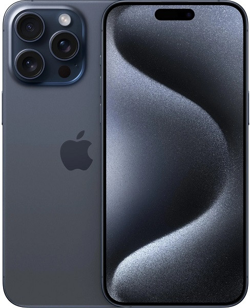 Apple iPhone 15 Pro Max 5G A3108 256GB Blue Titanium (Dual Nano Sim)