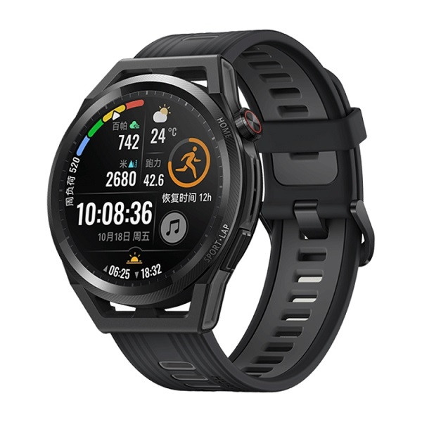 Huawei Watch GT Runner 46mm Smartwatch Silicone Wristband Black