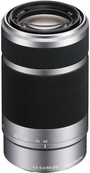 Sony E 55-210mm f/4.5-6.3 OSS Silver (White Box)