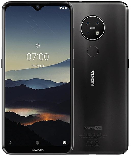 Nokia 7.2 Dual Sim TA-1196 Уголь 128 ГБ (6 ГБ ОЗУ)