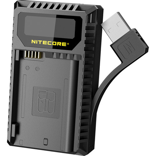Nitecore UNK2 Dual Slot USB Charger for Nikon EN-EL15 Battery