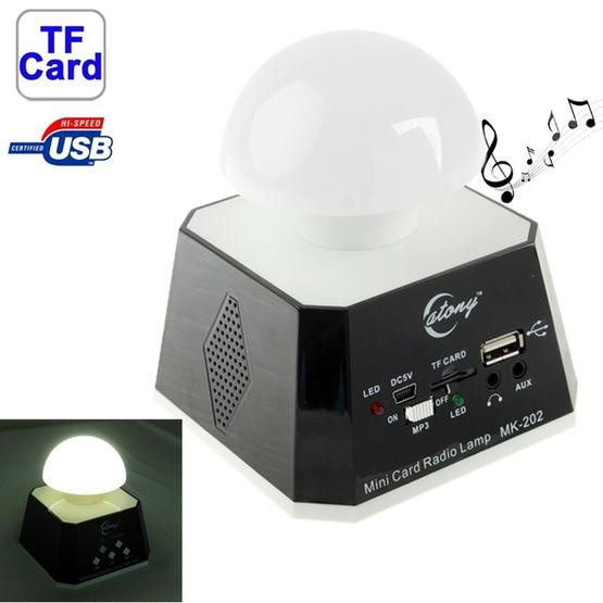 CT-0019 Multi LED Lights Speaker(Black)