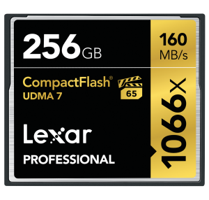 Lexar 256GB Professional 1066x CF (UDMA 7)