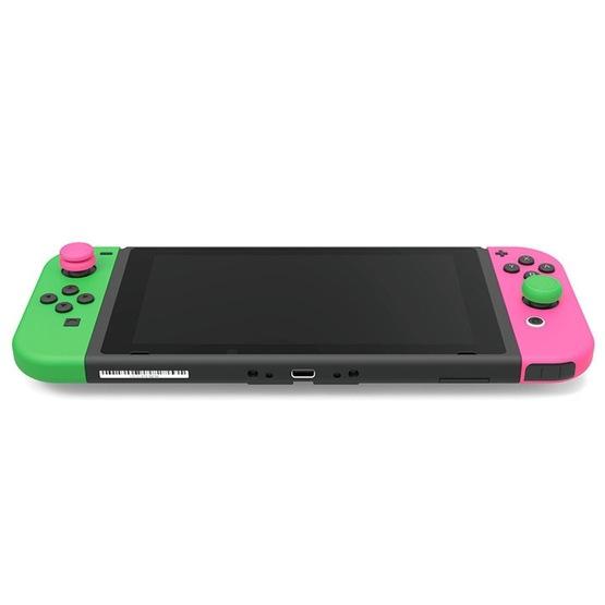 Skull&Co Left + Right Gamepad Rocker Cap Button Cover Thumb Grip Set for Switch / Switch Lite / JOYCON (Red)