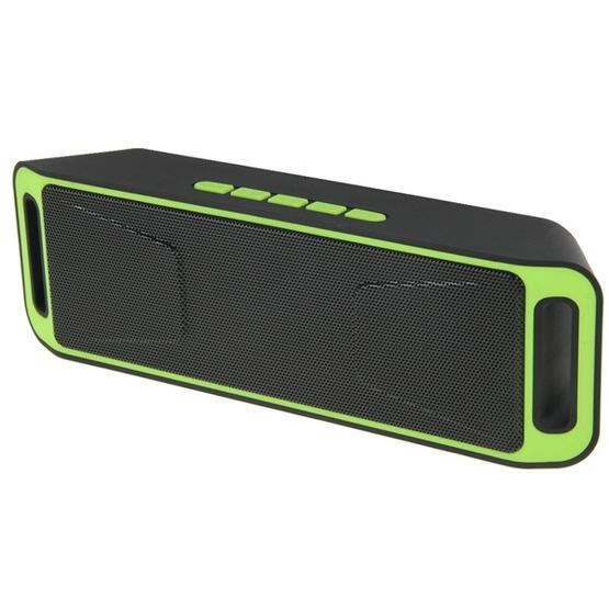 Portable Stereo Wireless Bluetooth Music Speaker(Green)