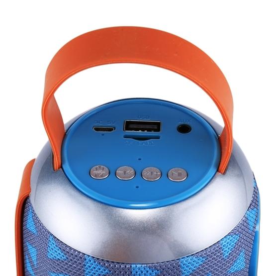 T&G TG112 Portable Bluetooth Speaker Triangle Blue