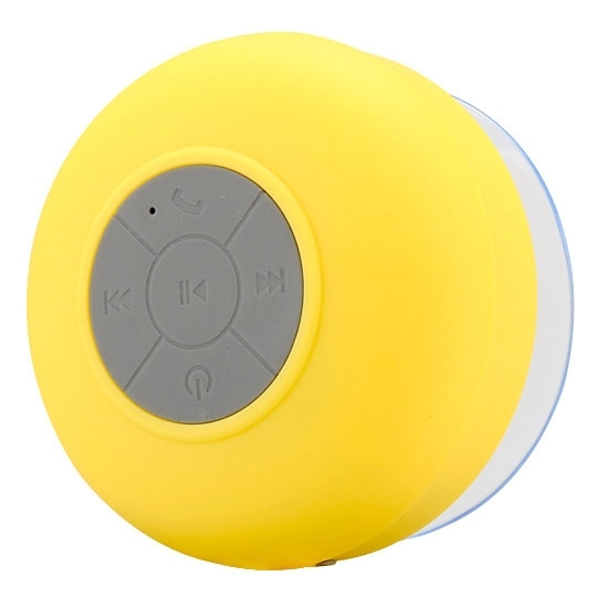 BTS-06 Mini Waterproof IPX4 Bluetooth V2.1 Speaker (Yellow)