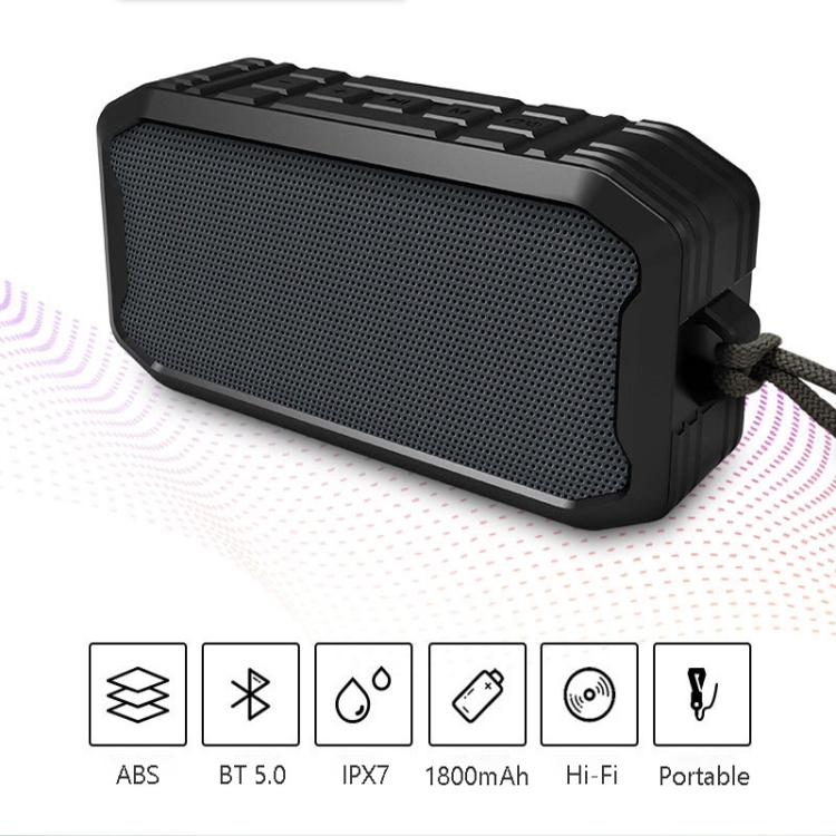 M3 Wireless Bluetooth Speakers Waterproof Portable Outdoor Loudspeaker Mini Box Speaker (Green)
