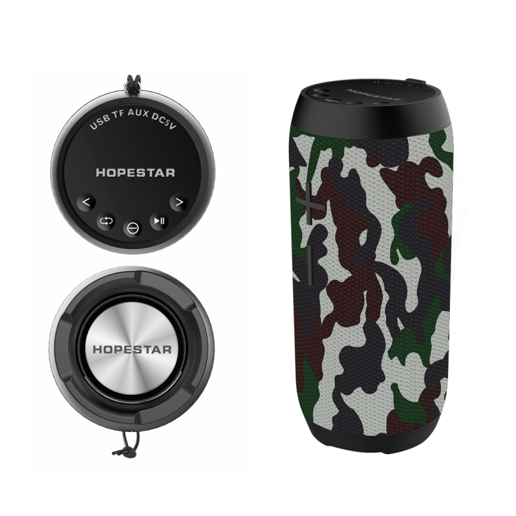 HOPESTAR P7 Mini Portable Rabbit Wireless Bluetooth Speaker Army Green